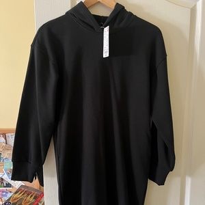 Uniqlo sweatshirt dress XS, black